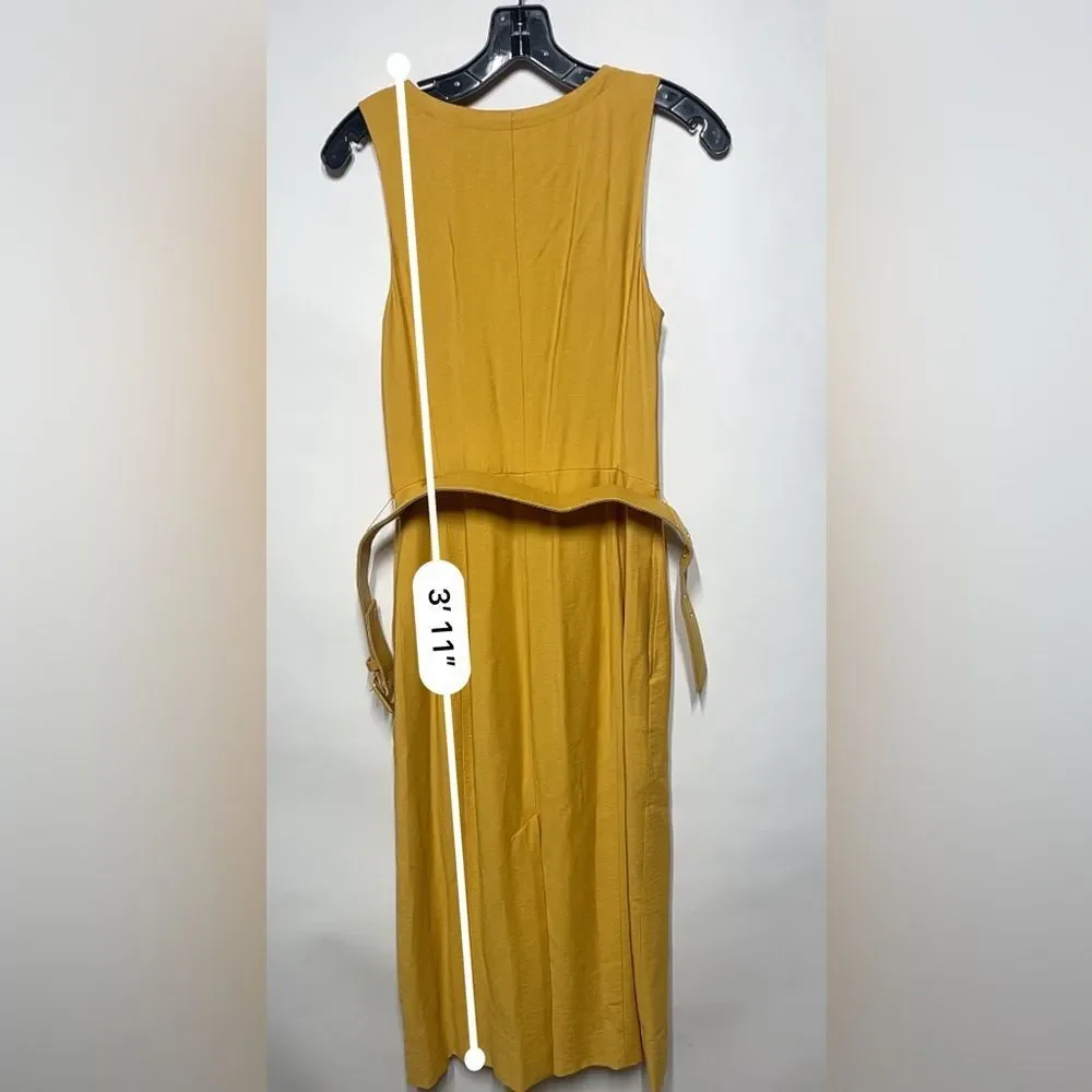 Something Navy Sleeveless Button-Up Midi Dress XXS NWOT - Picture 10 of 16